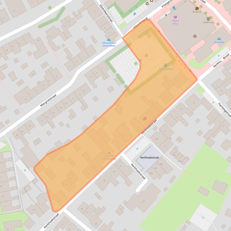 Kaart van postcodegebied 4401GB.