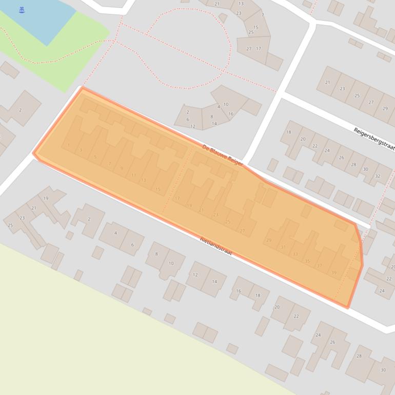 Kaart van postcodegebied 4411AT.