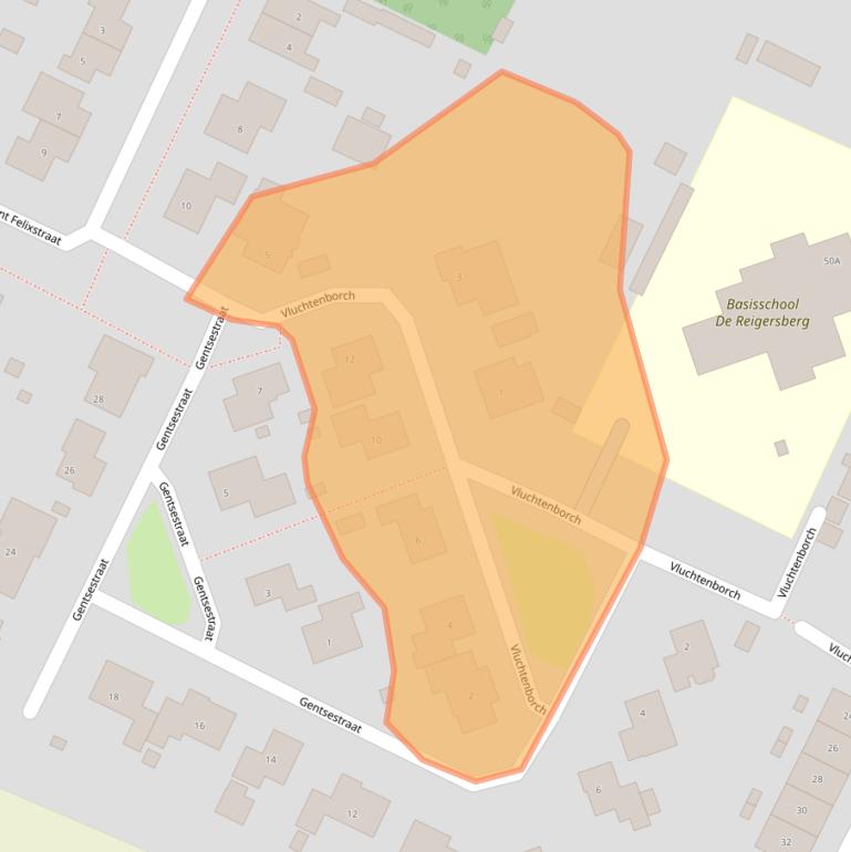 Kaart van postcodegebied 4411DL.