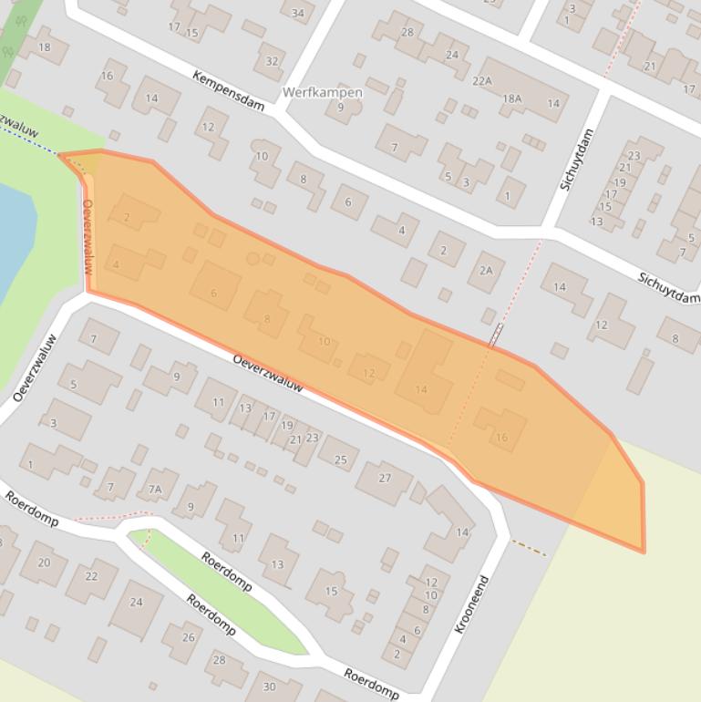 Kaart van postcodegebied 4411GC.