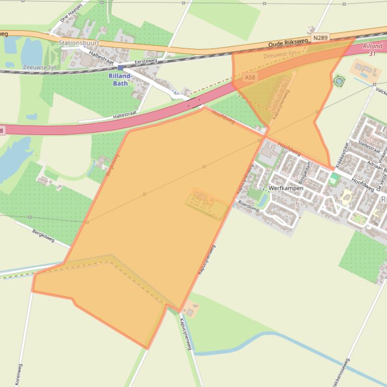 Kaart van postcodegebied 4411NC.