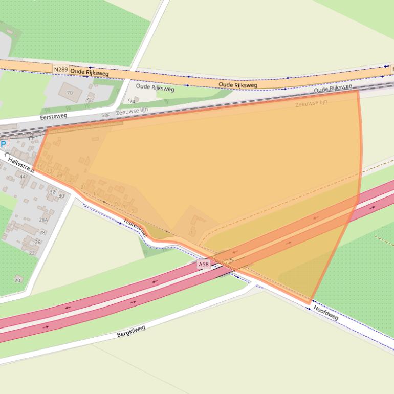 Kaart van postcodegebied 4411ND.