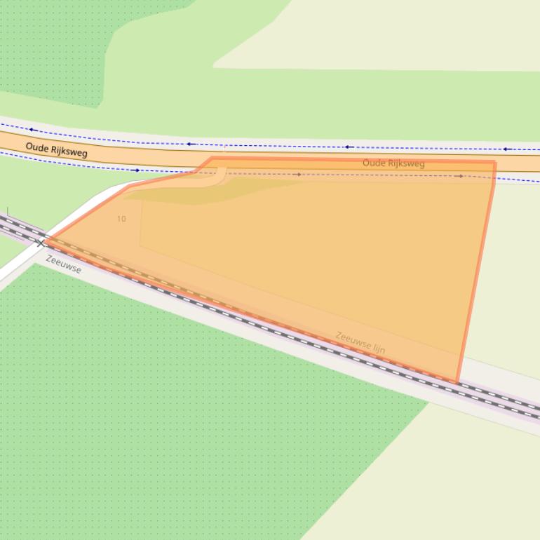 Kaart van postcodegebied 4411NZ.