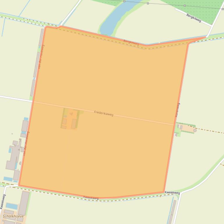 Kaart van postcodegebied 4411RA.