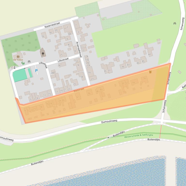 Kaart van postcodegebied 4411RM.