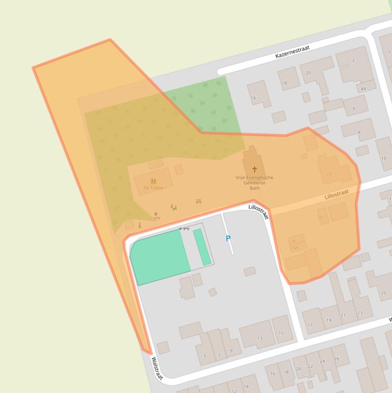Kaart van postcodegebied 4411RN.