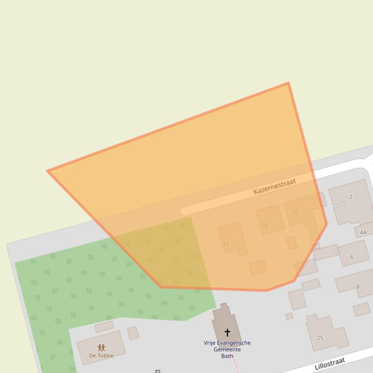 Kaart van postcodegebied 4411RR.