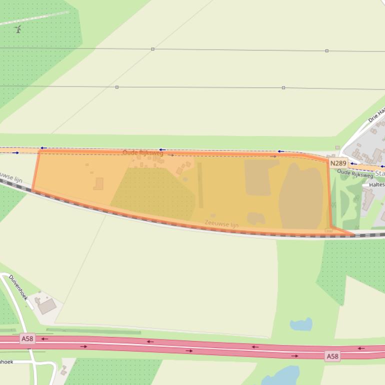 Kaart van postcodegebied 4411SG.
