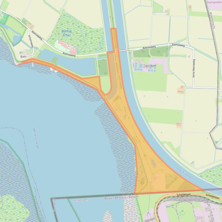 Kaart van postcodegebied 4411ST.