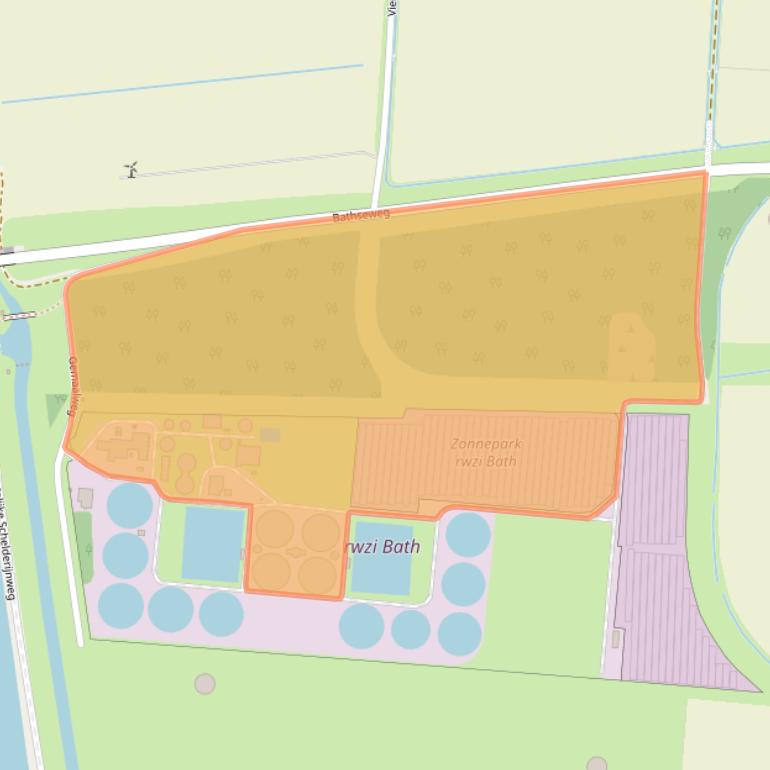 Kaart van postcodegebied 4411SV.