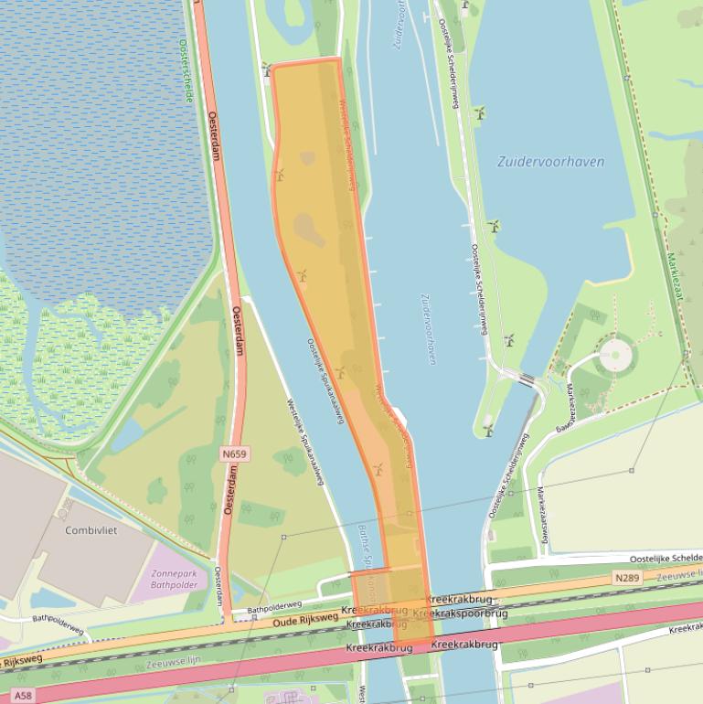 Kaart van postcodegebied 4411TC.