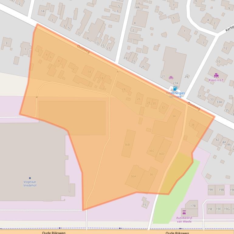 Kaart van postcodegebied 4413BT.