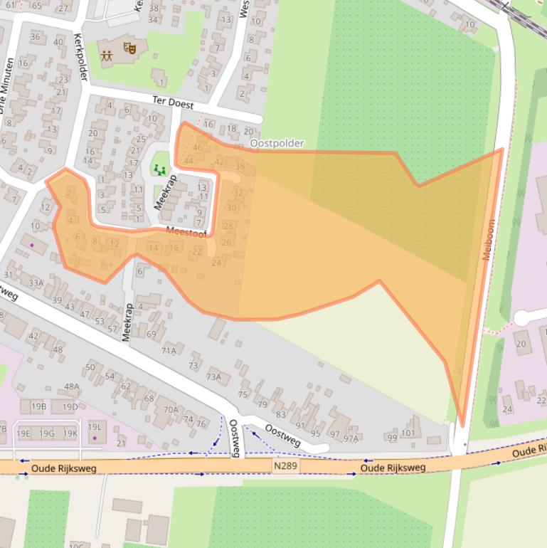 Kaart van postcodegebied 4413GN.