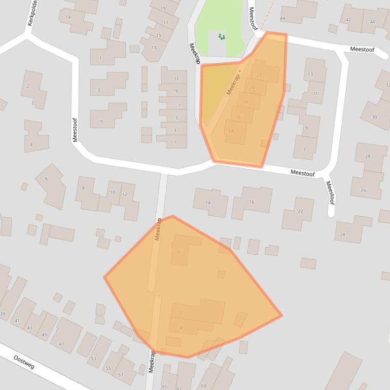 Kaart van postcodegebied 4413GS.