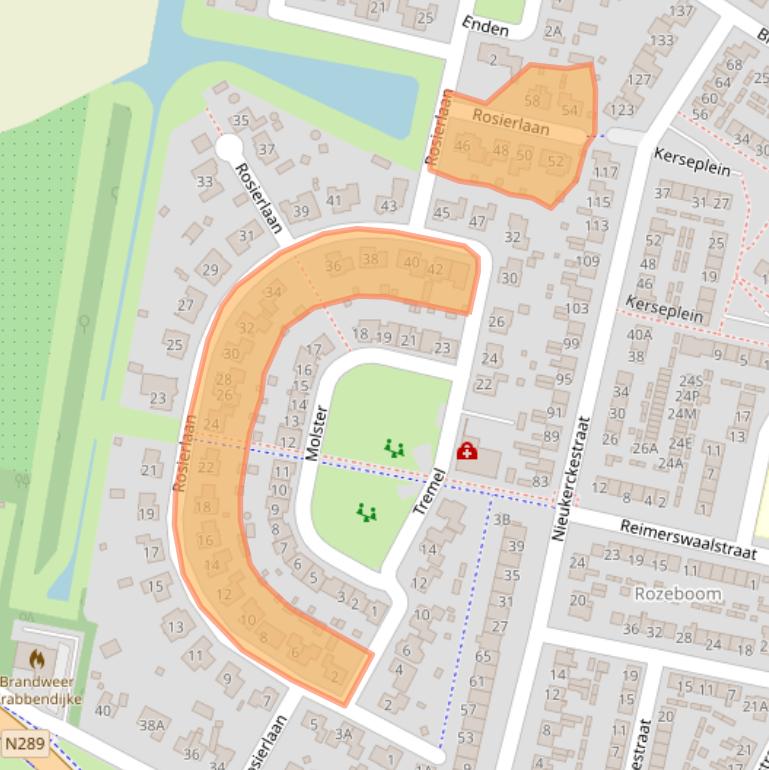 Kaart van postcodegebied 4413HD.