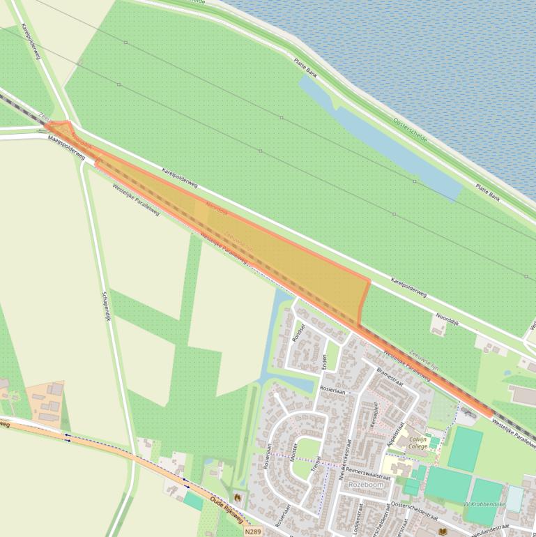 Kaart van postcodegebied 4413NC.