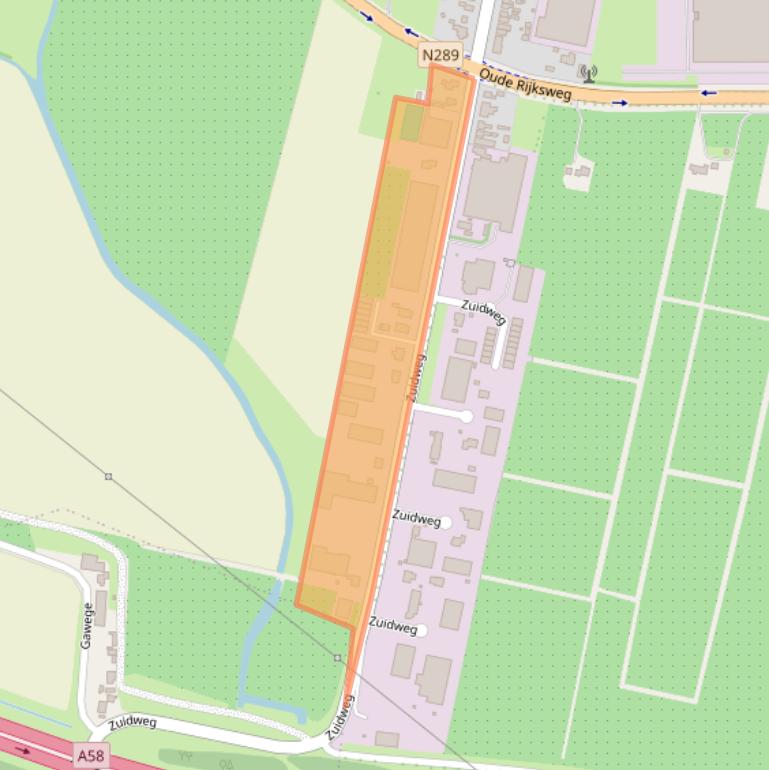 Kaart van postcodegebied 4413NM.