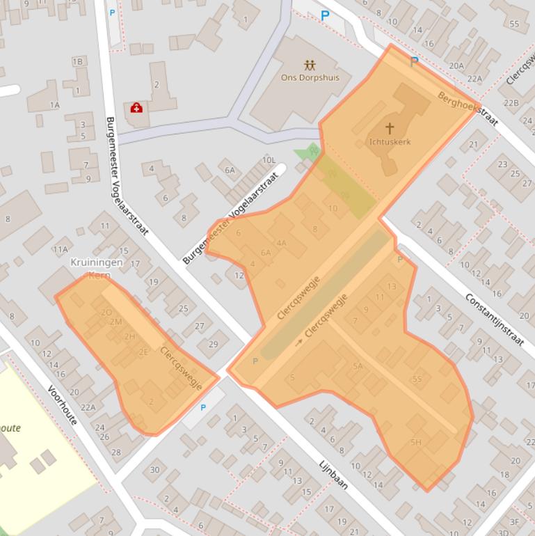 Kaart van postcodegebied 4416BN.