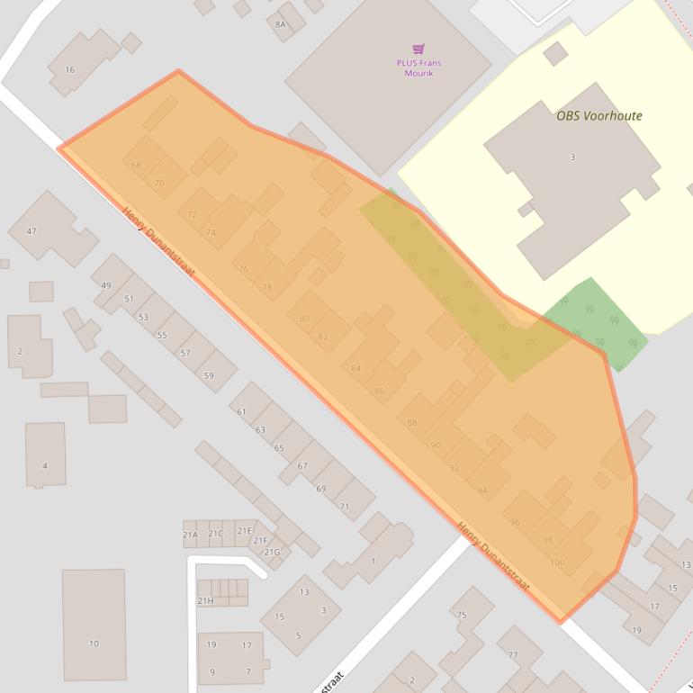 Kaart van postcodegebied 4416CN.