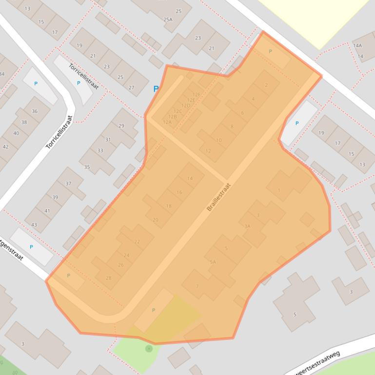 Kaart van postcodegebied 4416DN.
