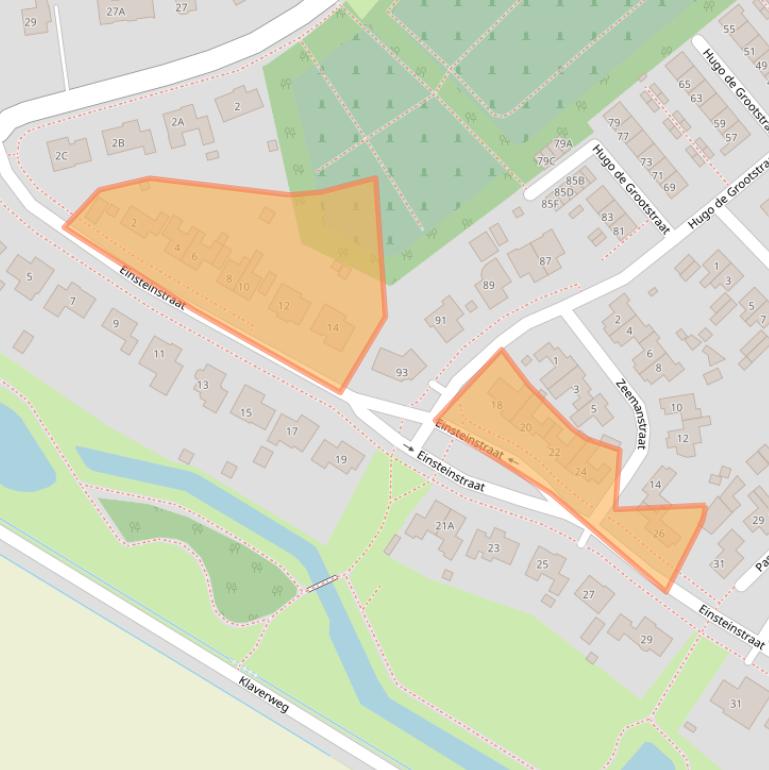 Kaart van postcodegebied 4416EM.