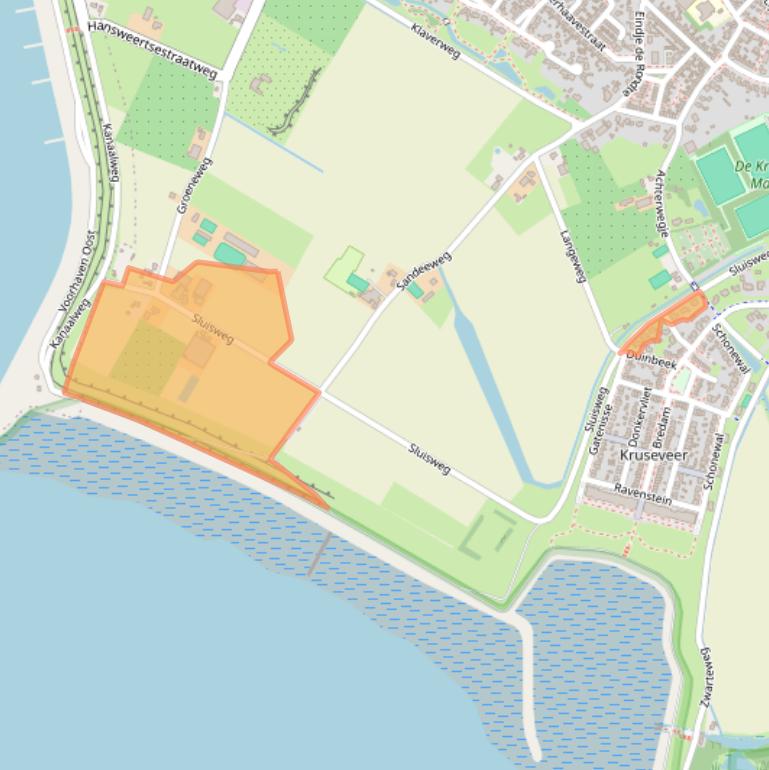 Kaart van postcodegebied 4416NH.