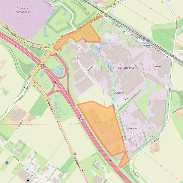 Kaart van postcodegebied 4416PK.