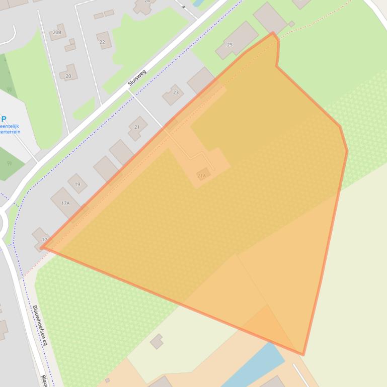 Kaart van postcodegebied 4416RB.