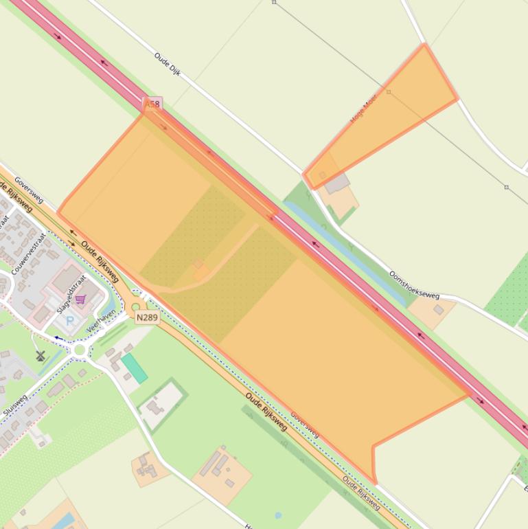 Kaart van postcodegebied 4416RM.