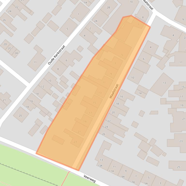 Kaart van postcodegebied 4417AP.