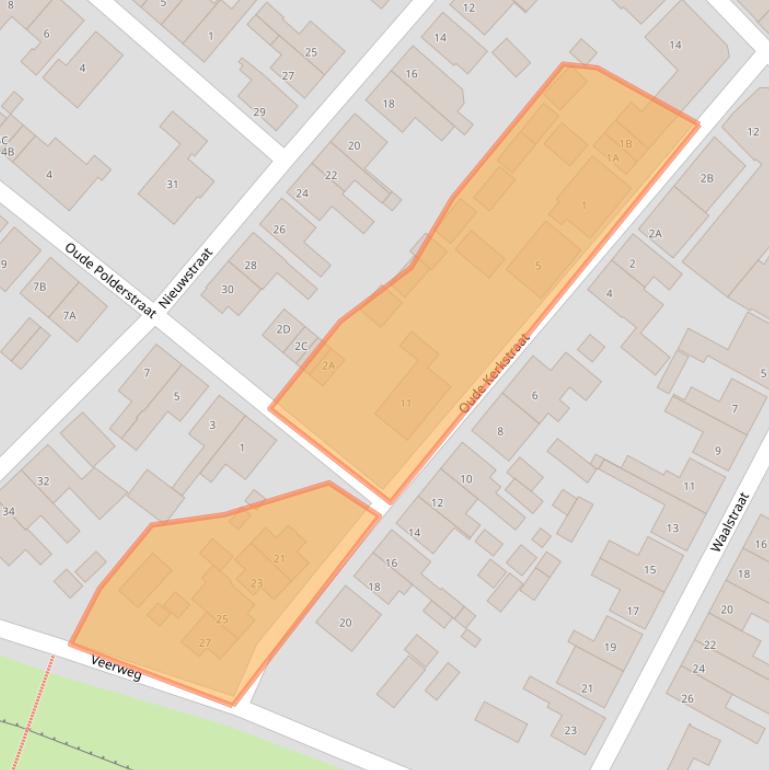 Kaart van postcodegebied 4417AT.