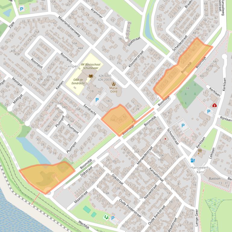 Kaart van postcodegebied 4417BG.