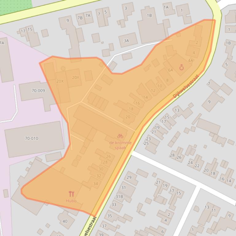 Kaart van postcodegebied 4421AH.