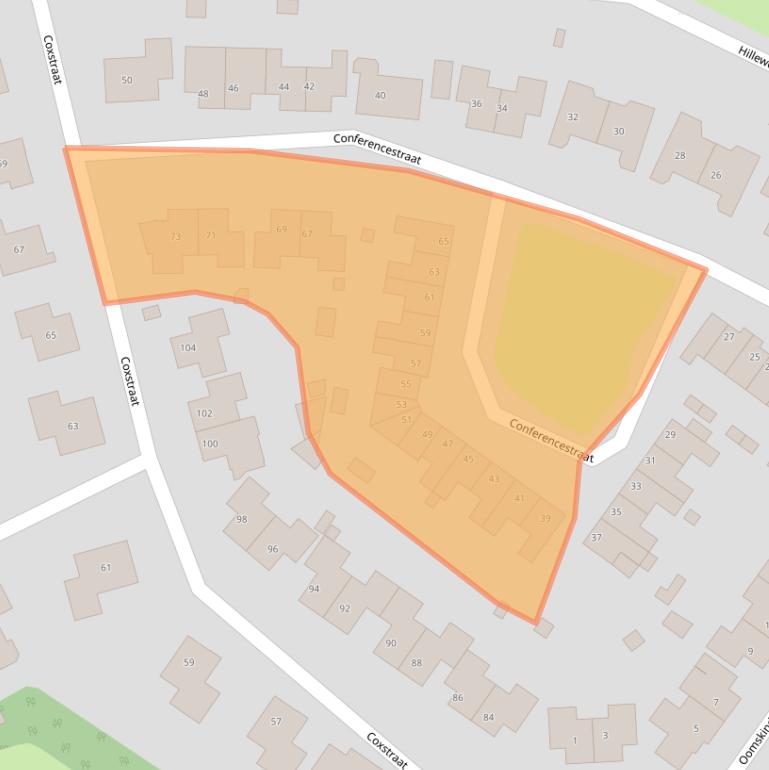 Kaart van postcodegebied 4421DR.