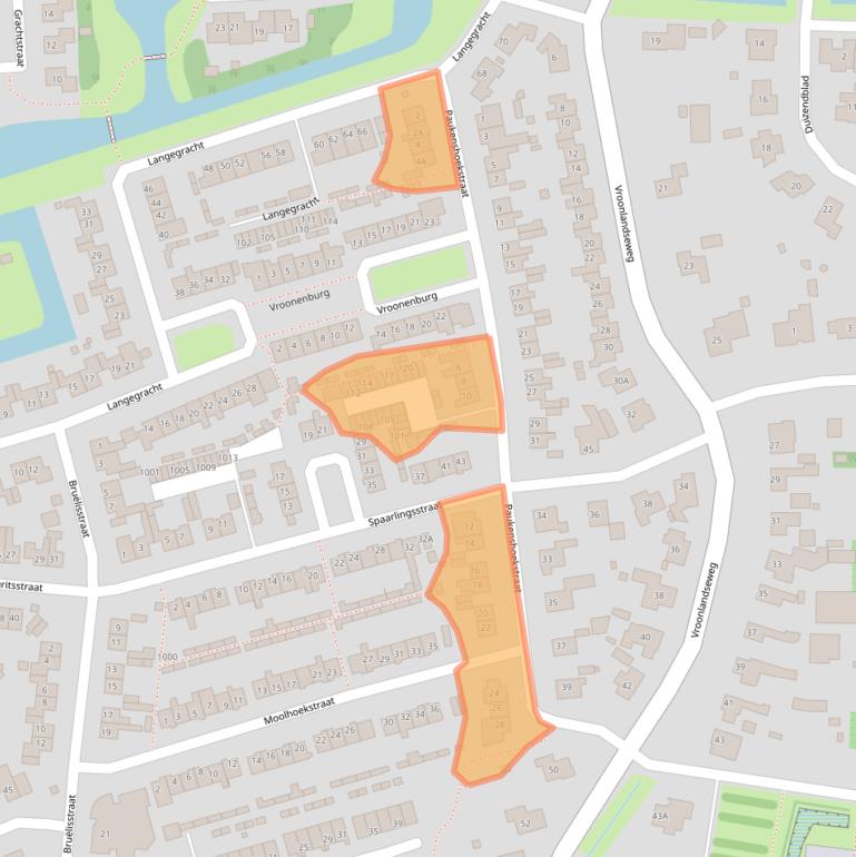 Kaart van postcodegebied 4421GC.