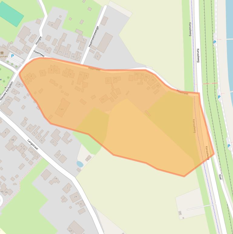 Kaart van postcodegebied 4423AH.