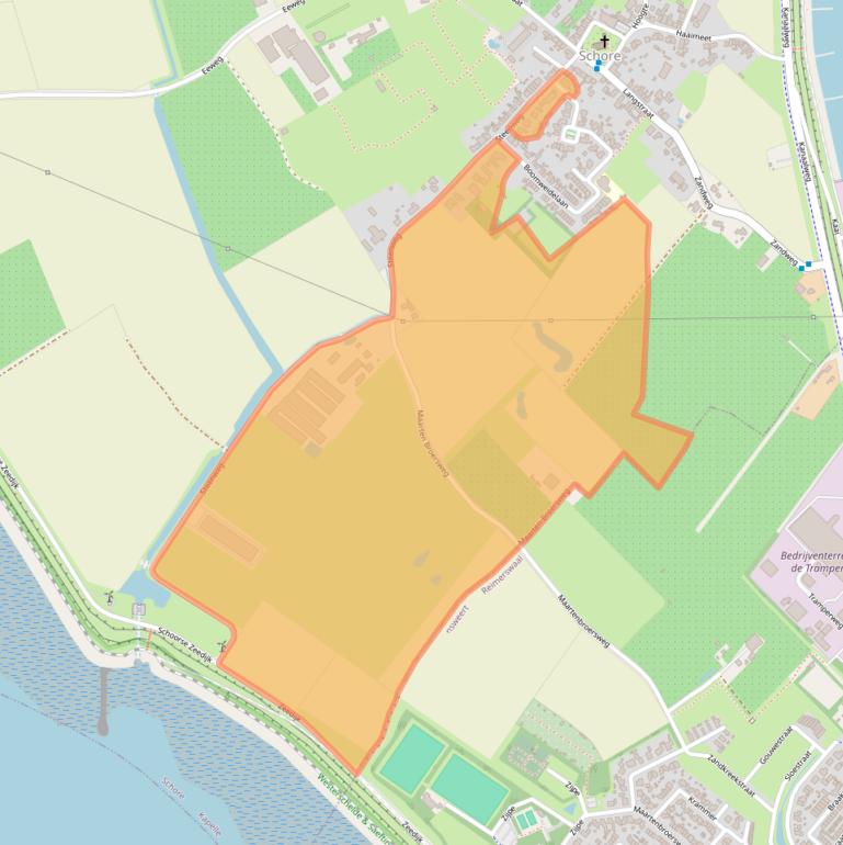 Kaart van postcodegebied 4423AL.