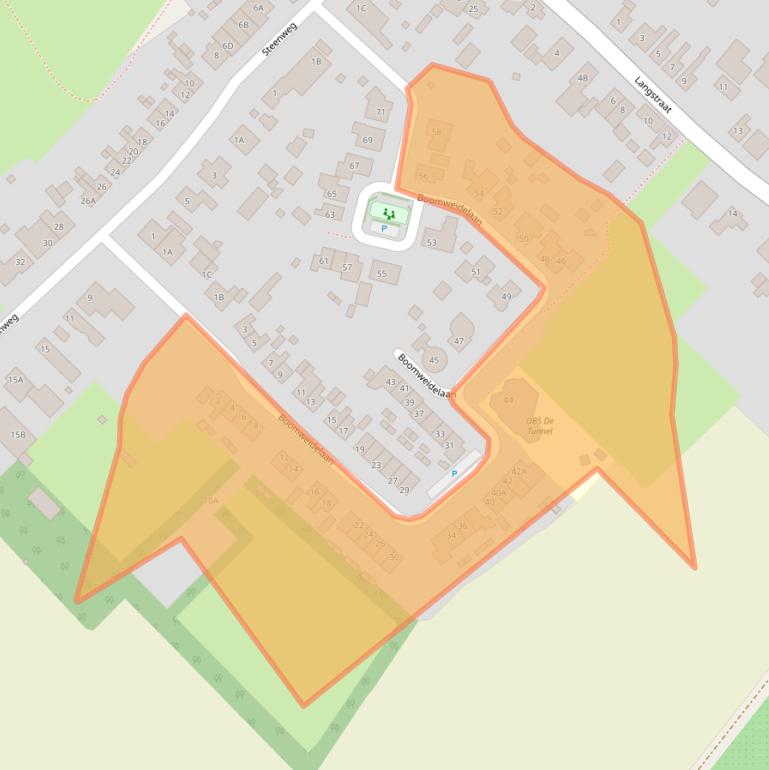 Kaart van postcodegebied 4423AP.