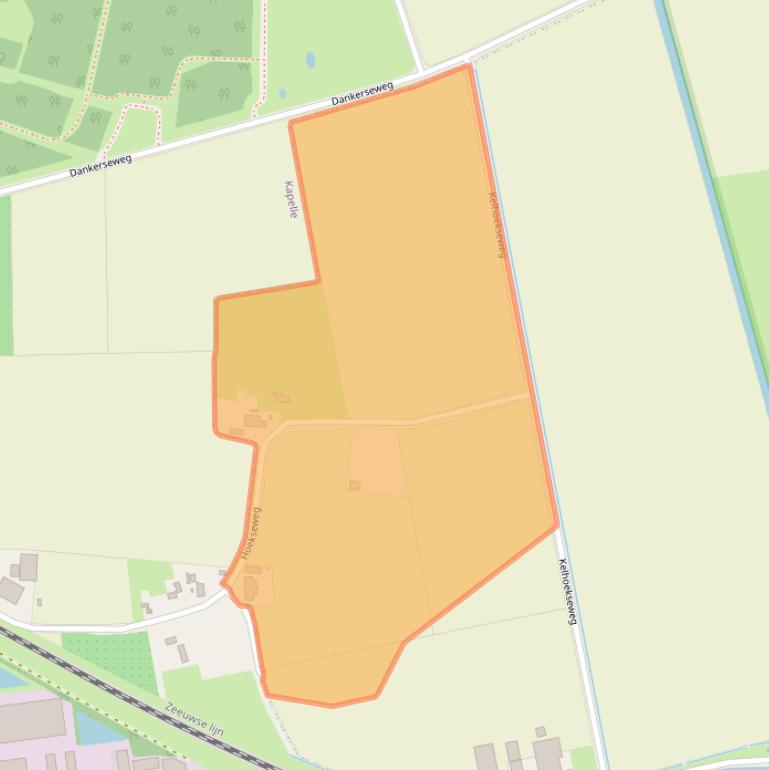 Kaart van postcodegebied 4423PH.