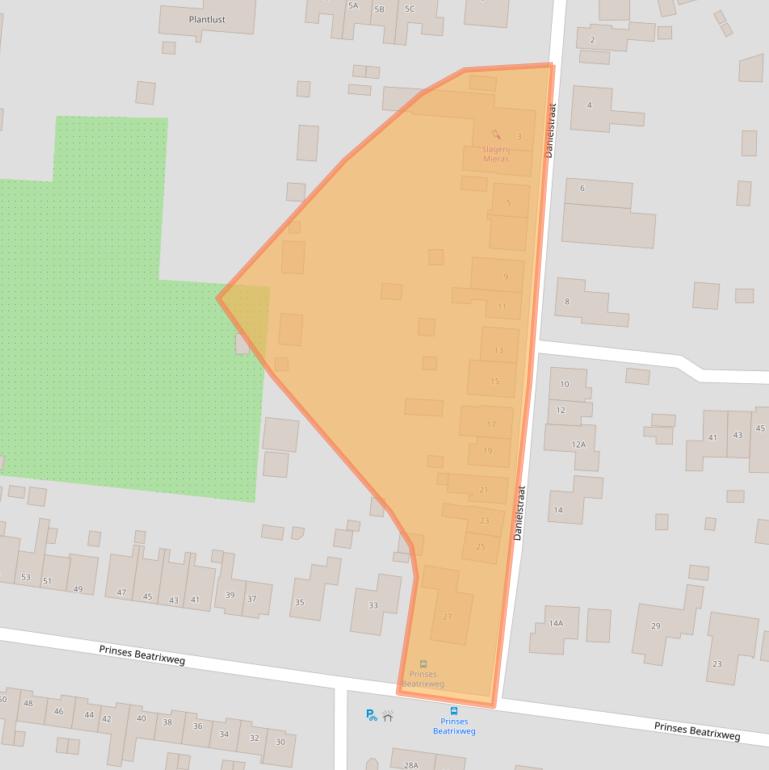 Kaart van postcodegebied 4424AX.