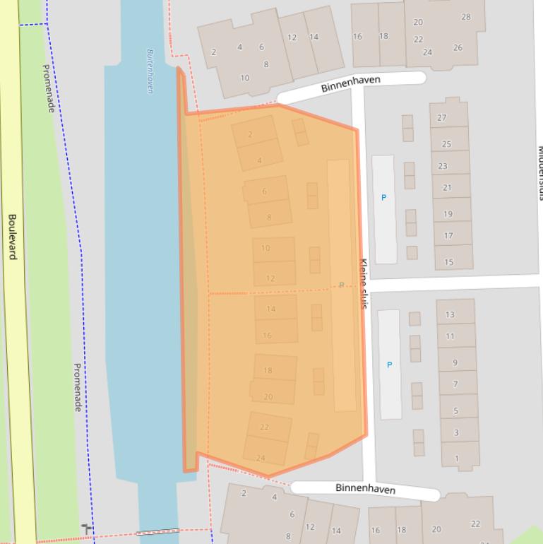Kaart van postcodegebied 4424BP.