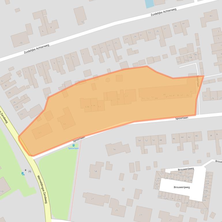 Kaart van postcodegebied 4424CK.