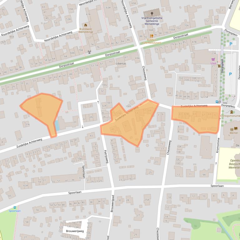 Kaart van postcodegebied 4424CS.