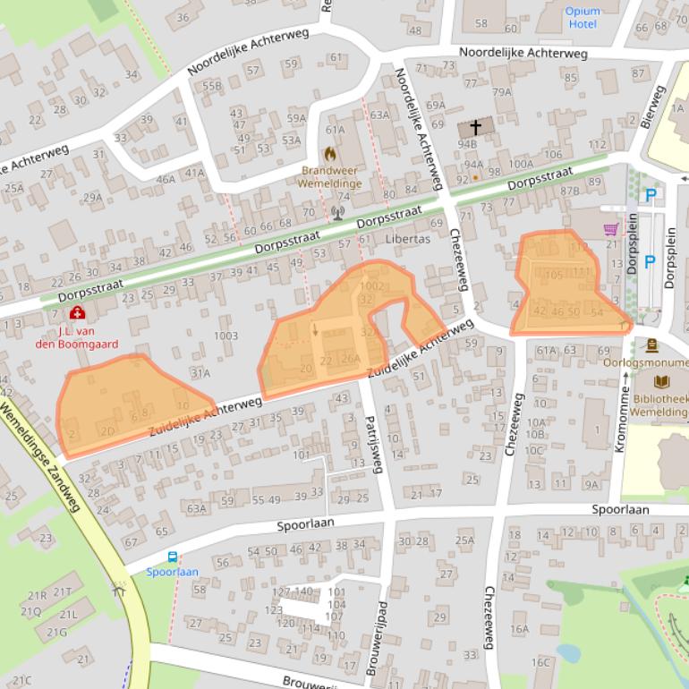 Kaart van postcodegebied 4424CT.