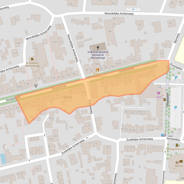 Kaart van postcodegebied 4424CW.