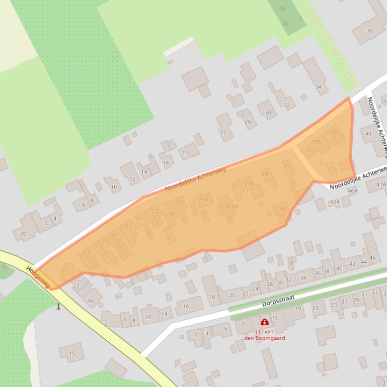 Kaart van postcodegebied 4424EC.