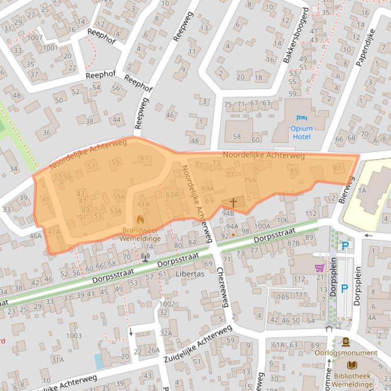 Kaart van postcodegebied 4424ED.