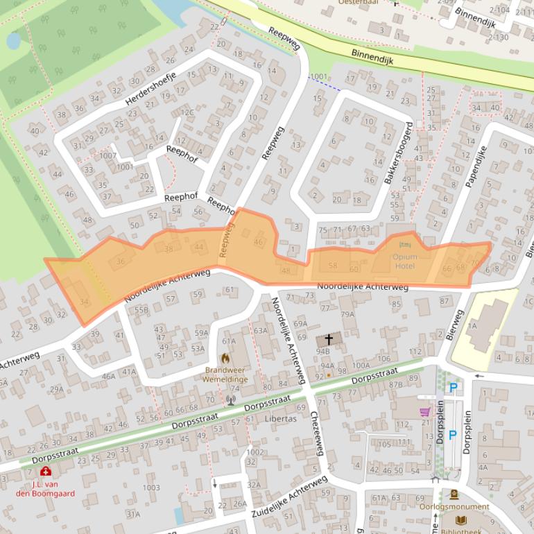 Kaart van postcodegebied 4424EG.