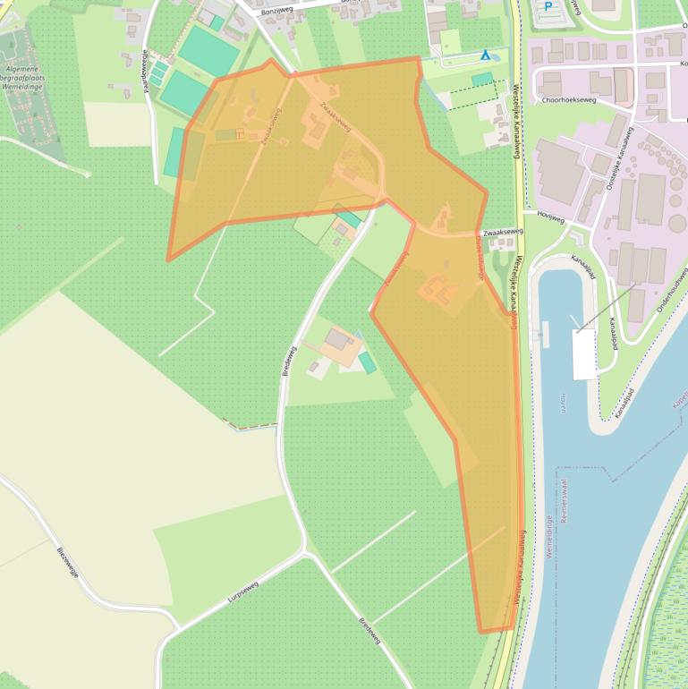 Kaart van postcodegebied 4424NE.