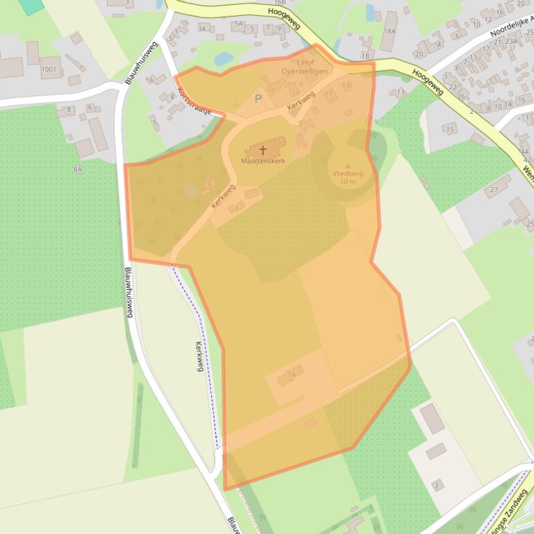 Kaart van postcodegebied 4424NJ.